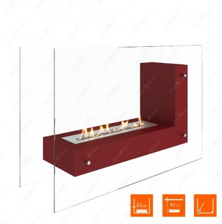 Биокамин напольный SteelHeat TETRISE 900 красный Биокамин напольный SteelHeat TETRISE 900 красный по цене 37 800 руб.