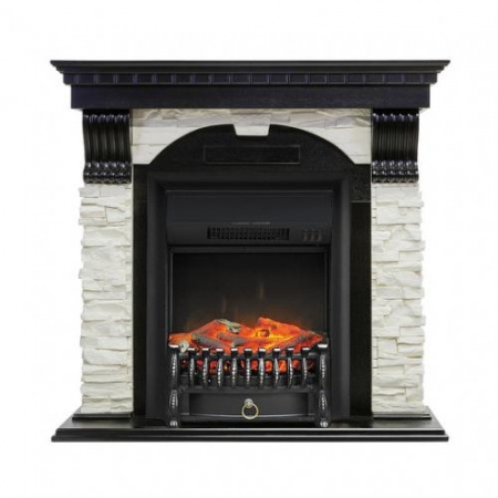 Dublin арочный сланец белый (венге)+Fobos FX Black Dublin арочный сланец белый (венге)+Fobos FX Black