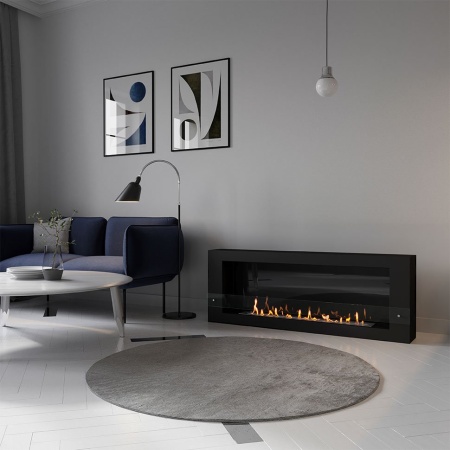 Биокамин SteelHeat WALL ONE 1200 LITE черный, стекло Биокамин SteelHeat WALL ONE 1200 LITE черный, стекло по цене 40 110 руб.