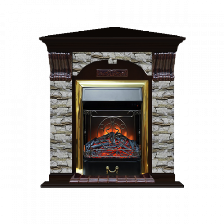 Арочный Алтай угловой (венге)+Majestic Brass