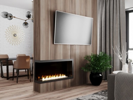 Биокамин "Русский огонь" Честер 1000 угловой левый по цене 31 800 руб.