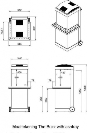 Газовый уличный камин Faber The Buzz Газовый уличный камин Faber The Buzz